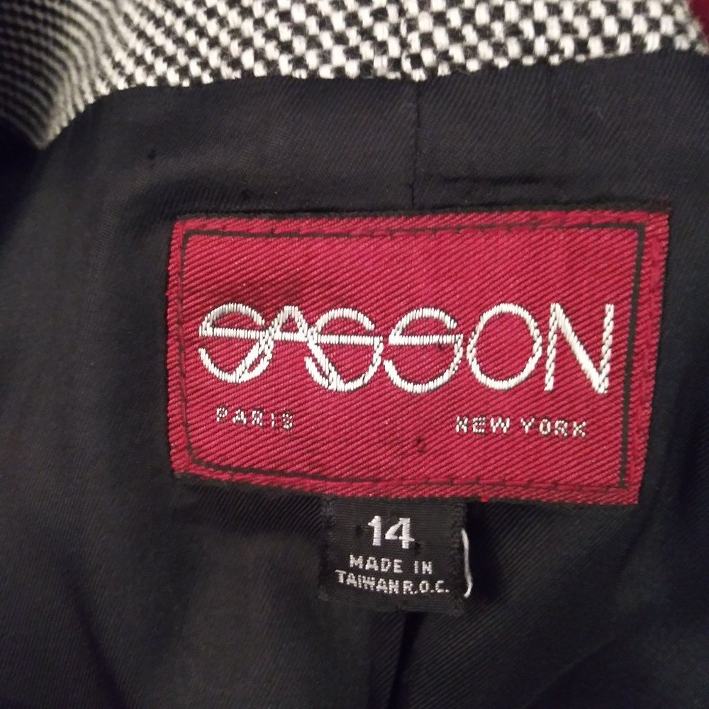 1656 Size Large Sasson Upcycled Jacket - Picture 7 of 8